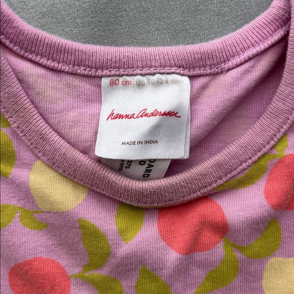 Hanna Andersson Pink and Green Baby Set - Picture 2 of 3